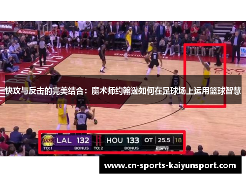 快攻与反击的完美结合：魔术师约翰逊如何在足球场上运用篮球智慧